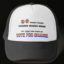 Vote for Change 2008 hats by nemos1271 Vote for Change 2008 hats