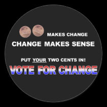 Vote for Change 2008 stickers by nemos1271 Vote for Change 2008 stickers
