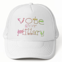 Vote for Hillary Clinton Cute Hat Cap hats