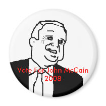 Vote For John McCain 2008 Magnet
