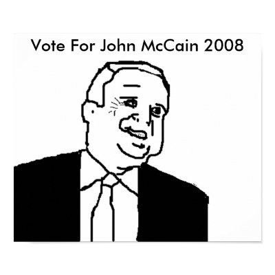 Vote for John McCain 2008 posters by Brasherma