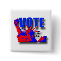 Vote for Liberty Button by MidnightAkita Vote for Liberty Button