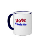vote for lower gas prices coffee mugs