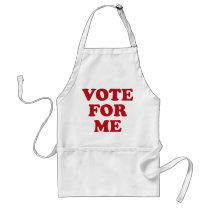 Vote For Me - Red aprons by visualnewbie Vote For Me - Red aprons