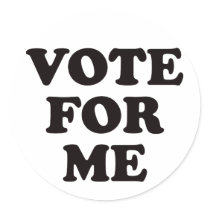 Vote For Me! stickers