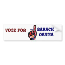 Vote for Obama #2_ Bumper Stickers