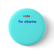 vote, for obama buttons