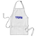 Vote For Peace aprons