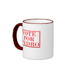 Vote For Pedro Mugs