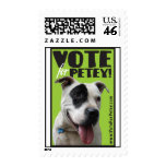 Vote For Petey postage