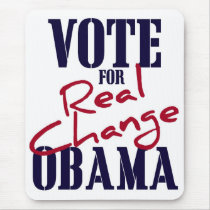 Vote For RealChange Mouse Mat