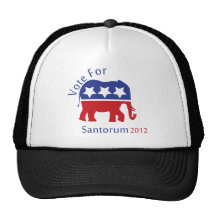 Vote for Rick Santorum for President 2012 Trucker Hat