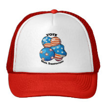 Vote for RIck Santorum Mesh Hats