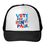 Vote For Ron Paul Election 2012 Mesh Hat