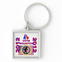Vote for Squatch 2010 Keychains