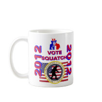 Vote for Squatch 2010 Mug
