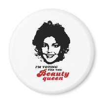 Vote for the Beauty Queen magnets