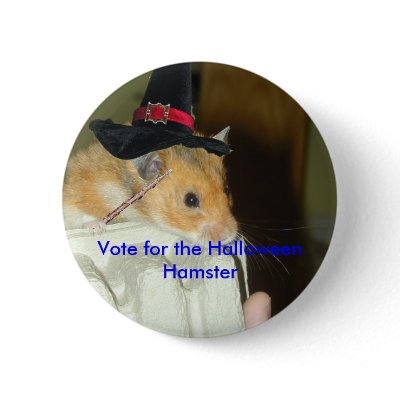 Vote for the Halloween Hamster Button by sunhe33