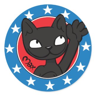 VOTE FOR TOPAZ Sticker2 sticker