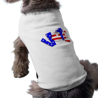 Vote - Funky Flag Style petshirt