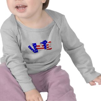 Vote - Funky Flag Style shirt