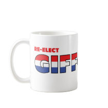 Vote Giffords 2010 Elections Red White and Blue Coffee Mugs