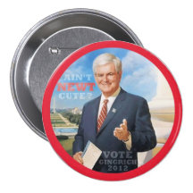 Vote Gingrich 2012 Button
