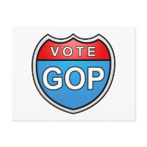 Vote GOP postcards by AmericanElephant Vote GOP postcards