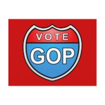 Vote GOP postcards by AmericanElephant Vote GOP postcards