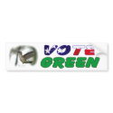 Vote Green Hummingbird Bumper Sticker bumper stickers by naturegirl7 Vote Green Hummingbird Bumper Sticker bumper stickers