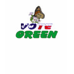 Vote Green Monarch T-Shirt