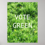 VOTE GREEN POSTER