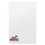 Vote Grunge stationery