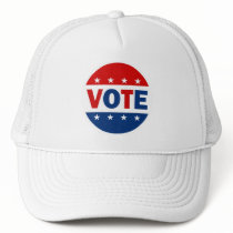 VOTE TRUCKER HATS