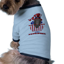 VOTE HERB A VORE FOR PRESIDENT! GOAT DOG T-SHIRT