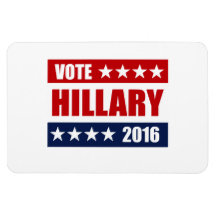 VOTE HILLARY 2016.png Rectangle Magnets
