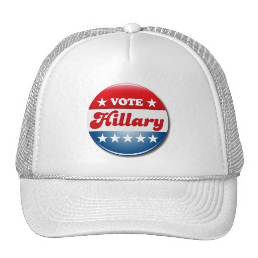 VOTE HILLARY CLINTON.png Mesh Hats
