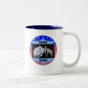 VOTE IN 2008 COFFEE MUG REPUBLICAN DEMOCRAT