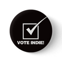 Vote Indie - Solid buttons