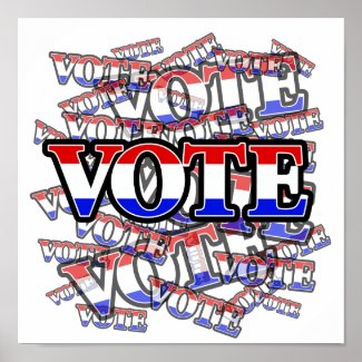 Vote - It's your Duty print