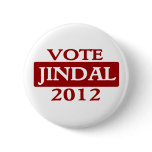 Vote Jindal 2012 Buttons (Pick Your Size!)