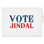 VOTE JINDAL 2012 CARDS