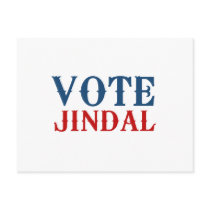 VOTE JINDAL 2012 POST CARDS