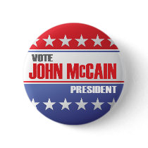 Vote John McCain For President buttons by spacedust Vote John McCain For President buttons