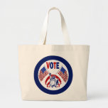 VOTE - LADY LIBERTY DESIGN CANVAS BAG