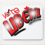 Vote Liberal Party Of Canada Mousepad