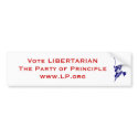 Vote Libertarian bumper stickers by fs2004josh Vote Libertarian bumper stickers