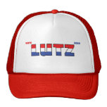 Vote Lutz 2010 Elections Red White and Blue Hat