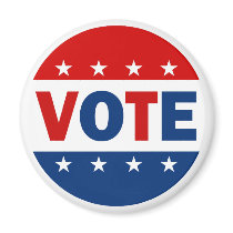 VOTE REFRIGERATOR MAGNETS