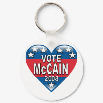 Vote McCain 2008 keychains by TeeShirtsTShirts Vote McCain 2008 keychains